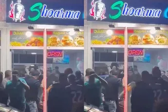 Ondertussen in Zwolle: Geen broodje shoarma knagen, maar flink matten