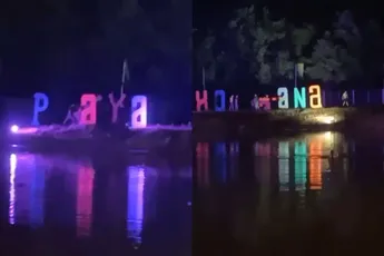 Playa Exoticana kreeg tijdelijk een nieuwe naam tijdens de Zwarte Cross