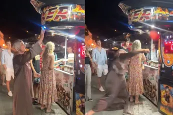 Elma Hajrović toont haar power op de boksbal en dat is indrukwekkend