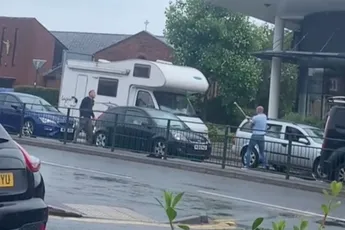 Het ging er onlangs niet zo heel gezellig aan toe in het Engelse Bournemouth