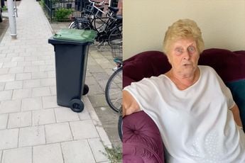 Amsterdamse oma steekt niet onder stoelen of banken wat ze van haar nieuwe compostbak vindt