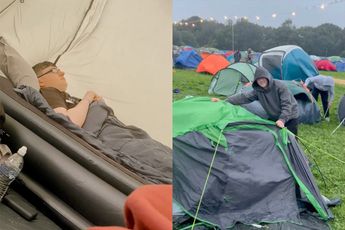 Camping Creamfields was door stormachtig weer nogal een uitdaging