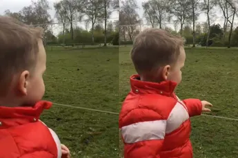 De zus van Jip zorgt ervoor dat broertje geen watje wordt