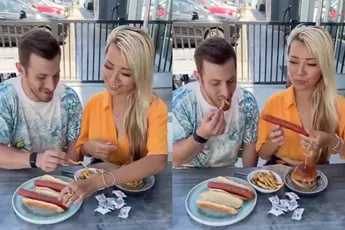 Door een broodje Hot Dog weet je dat je binnenkort gaat trouwen