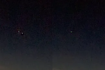 Piloot ziet mysterieuze lichten boven de Atlantische Oceaan