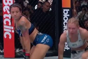 Twerken richting haar tegenstander moet kunnen volgens winnende UFC vechtster Ailin Perez