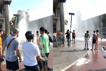 In de Schilderswijk draai je gewoon een brandkraan open als je het warm hebt