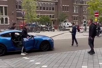 Inwoner van Maastricht niet blij met gas gevende 'Shab' in huurauto