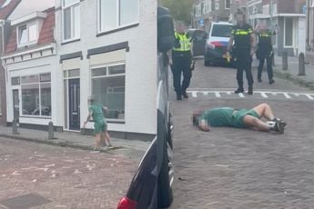 Man te vroeg aan het weekend begonnen en al helemaal van de wereld