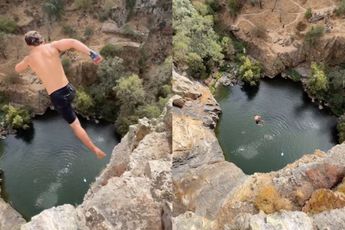 Fransman Côme Girardot verbreekt record ‘death diving’