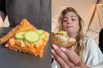 Dat wordt in de rij staan: De sushi sandwich begint echt enorm populair te worden