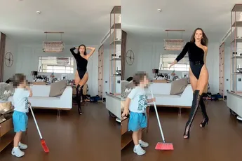 Influencermama doet even een dansje op het internet