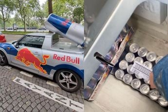 Nieuwe trend: Gratis Red Bull blikjes pakken uit Red Bull Mini