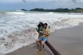 Insta-momentje viel toch een beetje in het water