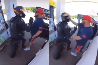 Automobilist begon aan vechtpartij die hij helemaal niet kon winnen