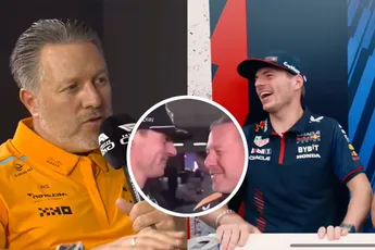 Max Verstappen bewijst tegendeel uitspraak Zak Brown door te winnen met mindere auto