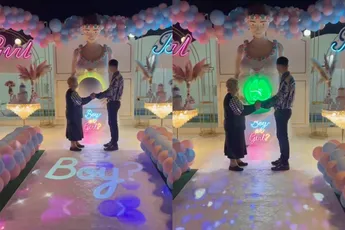 Van deze gender reveal liggen we nu nog wakker van verwarring