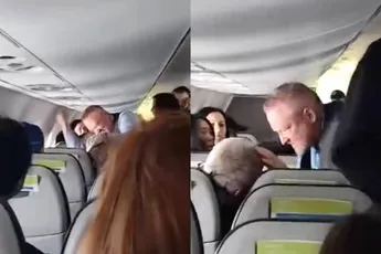 Verwarde man vloog vrouwelijke passagier in de haren tijdens Alaska Airlines-vlucht