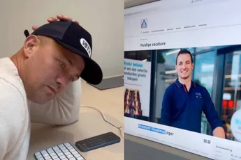 Hans heeft een paar vraagjes aan Aldi voordat hij gaat solliciteren