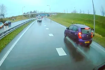 Automobilist bij Heerhugowaard wil eerder thuis zijn, maar dat gaat niet lukken