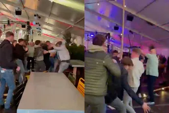 Bouwbeurs Utrecht 2025 was gezellig: Stoelen en banken vliegen door de lucht bij matpartij