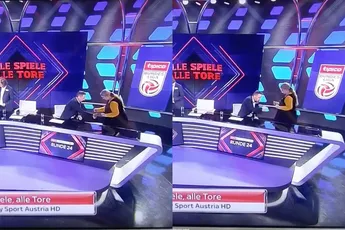 Colombiaanse televisie? Nee hoor, opvallend moment in uitzending Sky Österreich