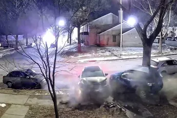 Ontsnapping voor de politie doet meteen denken aan een circus-act