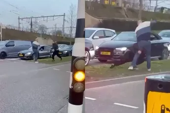 Boze verkeersaso's in Venlo slaan elkaar de hersenpan in