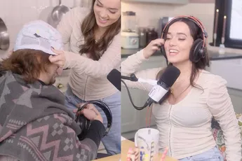 Bibi Breijman laat Waylon moedermelk drinken