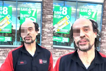 Gast met één oog zorgt ervoor dat mensen hun ogen uitkijken