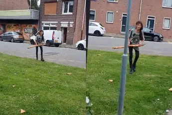 Gewoon een normale dag in het Lange Jan park in Heerlen