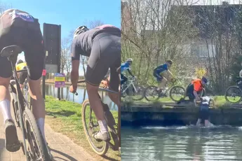 Word je blij van: wielrenners gaan op hun plaat