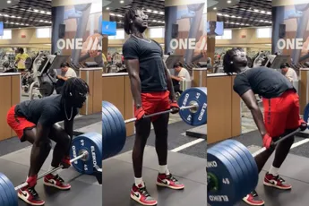 227 kilo deadlift was net even te veel van het goede die dag