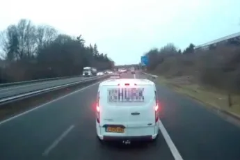 Busje doet 'Brake check' en kon zich daarna zeker melden bij zijn baas