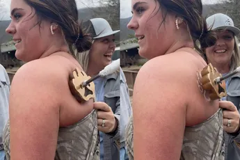 Tattoos vindt ze voor mietjes, zij wil gewoon een brandmerk