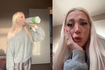 “Toot Girl” gaat viraal door melk te drinken en laat daarna het resultaat horen