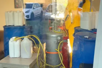 Weer een heel gewone dag in IJsselstein: de ‘buren’ hebben een lab