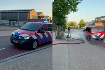 Gebbetje tussen brandweerlieden na oefenavond in Voorthuizen