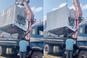 Aggregaat was bijna het laatste wat deze knutsel ooit zou laden – hij had mazzel