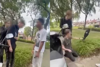 Boys mishandelen 17-jarige jongen, omdat hij een relatie had met 14-jarig meisje