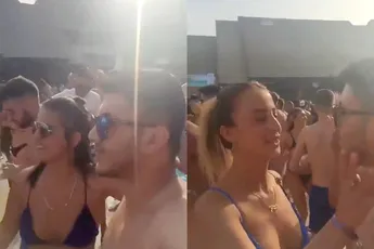 Man heeft op feestje mooi vooruitzicht met twee dames, maar "Wait For It"