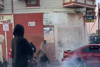 Brandkraan “slachtoffer” tijdens zogenaamde sideshow in Oakland