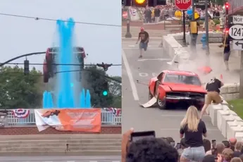 General Lee vliegt 45 meter door de lucht tijdens stunt en cameraman moet rennen voor z’n leven