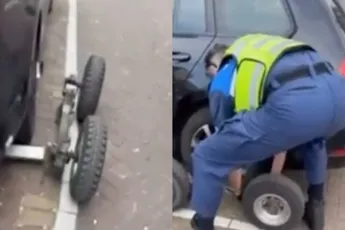 Even de handhaving in Amsterdam in de maling nemen, zuiver op bravoure