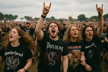 Doe ff normaal met je smartwatch op een metalfestival