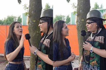 Gino Pietermaai maakt duidelijk dat hij onmisbaar is op Kamping Kitsch Club Holland