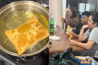 Lekker kip eten, met je vrienden... of je vijanden