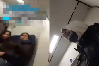 Raven van Dorst geïrriteerd door livestreamer Archi en valt hem aan met wijnfles