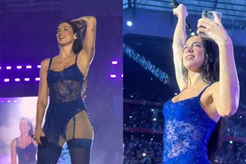 Vooraan bij Dua Lipa in de regen? Dat is geen pech, dat is pure luxe