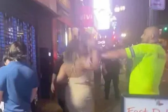 Diva dacht klap uit te kunnen delen, maar kreeg een hele nette slap in the face terug